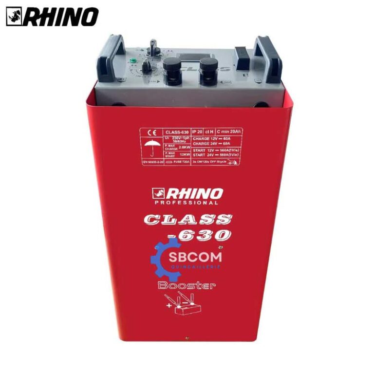 CHARGEUR DÉMARREUR 12/24V RHINO