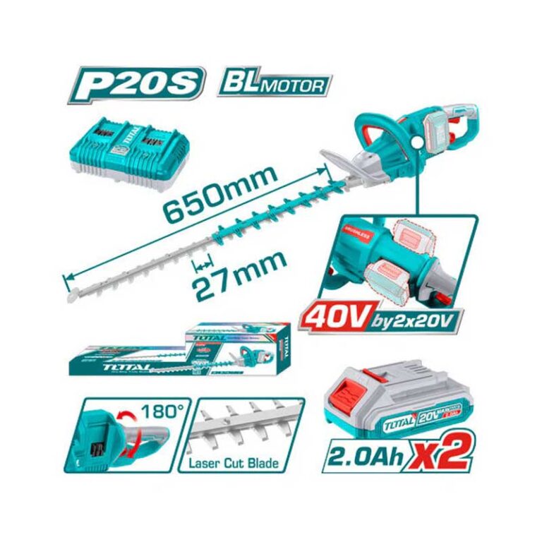 Taille Haie 40V S/FIL Pour Jardins