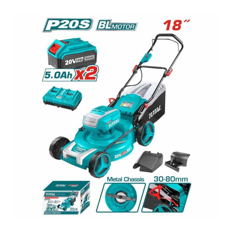 Tondeuse A Gazon 60L A Batterie TLMLI20186 Performante