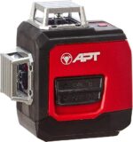 Niveau laser rouge 3V APT à lignes croisées – compact et précis