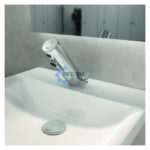 ROBINET LAVABO A/PILE INFRA-ROUGE 702601 MCM chrome – Image 3