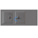 EVIER GRANIT ESILA 116/50 GRIS P21615