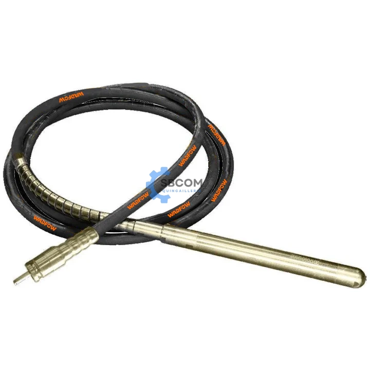 Aiguille vibrante béton 38mm WADFOW