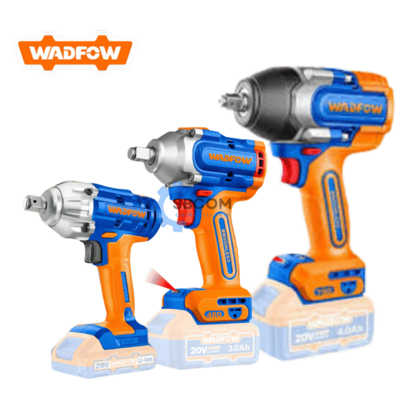 boulonneuse sans fil WADFOW 20V clé percussion sans fil WADFOW outil boulonnage sans fil 20V WADFOW cl﻿é vis impact 20V WADFOW