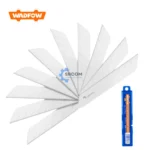 jeu de 10 lames de cutter WADFOW 18*100 mm WMK1K18 SBCOM TUNISIE