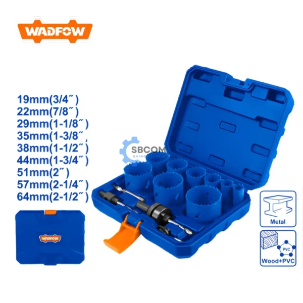 jeu de scies trépan WADFOW 13 pièces SBCOM Tunisie