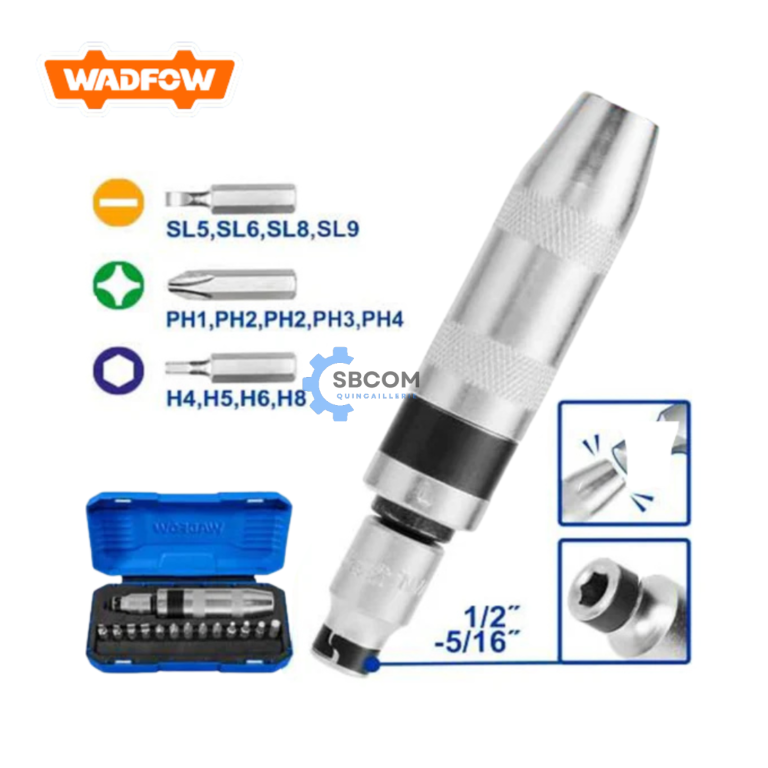 Jeu de tournevis à frapper WADFOW WYM1B13 – 13 pièces SBCOM Tunisie