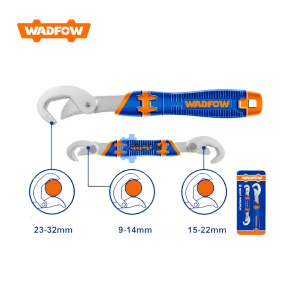 Jeu de clés multiprises WADFOW WUW1103 – 2 pièces. SBCOM Tunisie