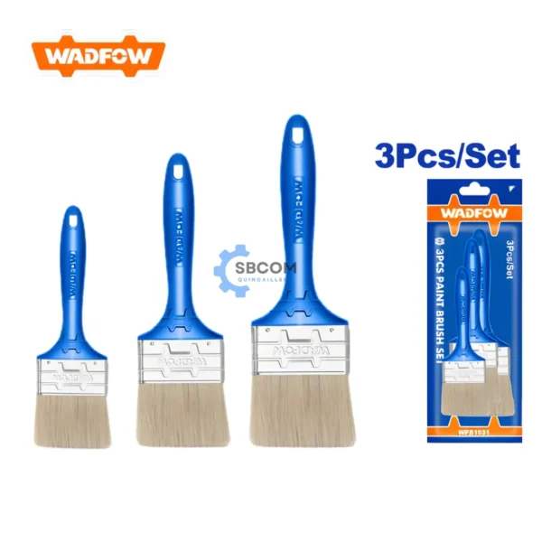 Jeu de 3 pinceaux MP WADFOW WPB1931 SBCOM Tunisie