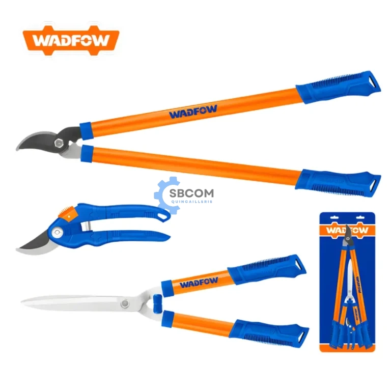 Jeu de 3 sécateurs WADFOW WPR3E03 SBCOM Tunisie