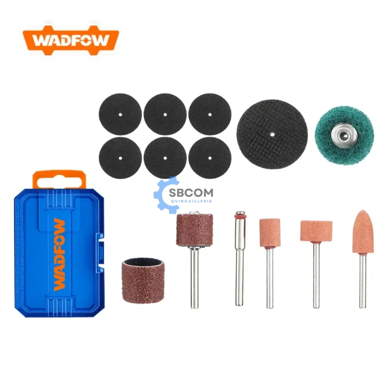 Jeu de 32 accessoires mini-meule WADFOW WRR5032 SBCOM Tunisie