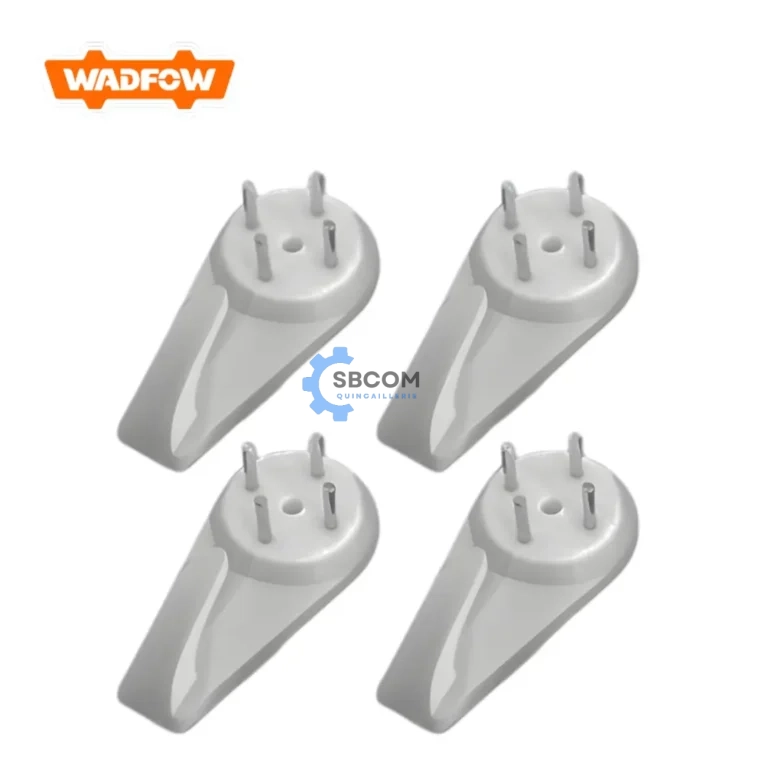 Jeu de 4 crochets ABS WADFOW WPHK1K02 de 40 mm SBCOM Tunisie