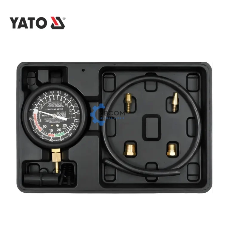 Kit testeur de pompe à vide et à carburant 9 pièces YATO YT-73050 SBCOM Tunisie