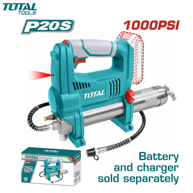 33225-primary.png Pompe à graisse sans fil TOTAL 20V TGGLI2010 sans batterie ni chargeur