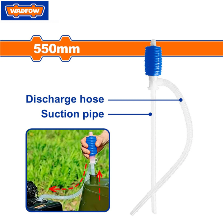 Pompe à huile manuelle WADFOW WCYB1301 en plastique, modèle PM