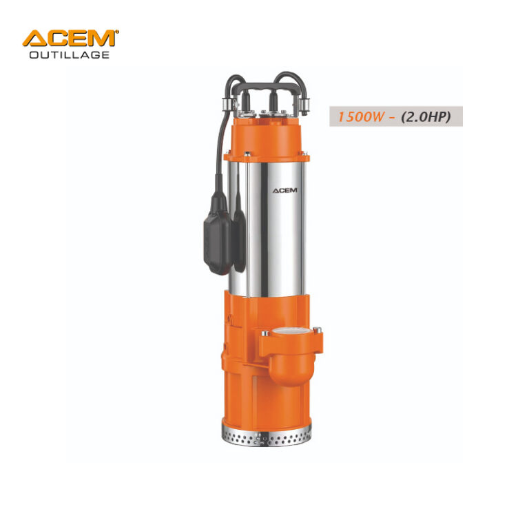 Vue principale de la pompe vide-cave ACEM FW1500MA-SW